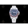 GMT-Master II 116710BLRO 904L SS/CER/Oys Blue/Dot Noob A3285