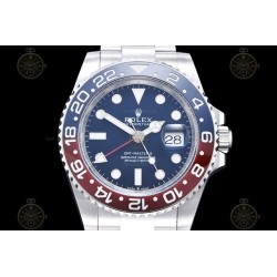 GMT-Master II 116710BLRO 904L SS/CER/Oys Blue/Dot Noob A3285