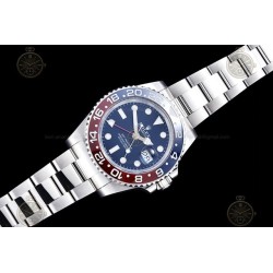 GMT-Master II 116710BLRO 904L SS/CER/Oys Blue/Dot Noob A3285