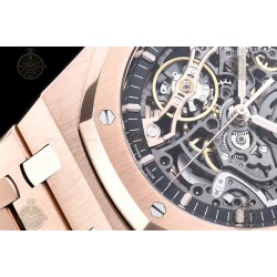 Royal Oak RG/RG Skeleton/Stk THB SA3132