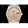 Datejust 41mm 904L YG/SS/Flt/Oys Patterned Gold/Stk Clean VR3235