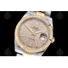 Datejust 41mm 904L YG/SS/Flt/Oys Patterned Gold/Stk Clean VR3235