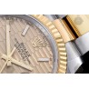 Datejust 41mm 904L YG/SS/Flt/Oys Patterned Gold/Stk Clean VR3235