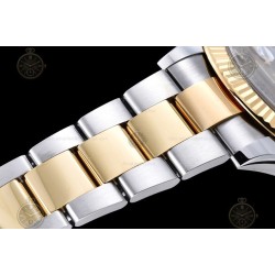 Datejust 41mm 904L YG/SS/Flt/Oys Patterned Gold/Stk Clean VR3235