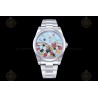 Oyster Perpetual 124300 41mm  SS/Oys Bubbles/Stk Clean VR3230