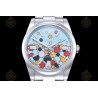 Oyster Perpetual 124300 41mm  SS/Oys Bubbles/Stk Clean VR3230