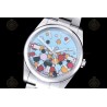 Oyster Perpetual 124300 41mm  SS/Oys Bubbles/Stk Clean VR3230