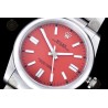 Oyster Perpetual 124300 41mm  SS/Oys Red/Stk Clean VR3230