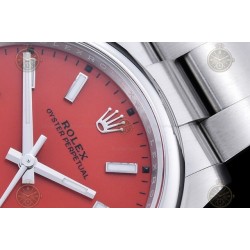 Oyster Perpetual 124300 41mm  SS/Oys Red/Stk Clean VR3230