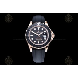 YachtMaster 40mm 126655 RG/RU Black/Dot BPF VR3135