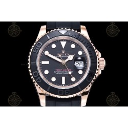 YachtMaster 40mm 126655 RG/RU Black/Dot BPF VR3135