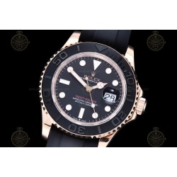 YachtMaster 40mm 126655 RG/RU Black/Dot BPF VR3135