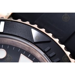 YachtMaster 40mm 126655 RG/RU Black/Dot BPF VR3135