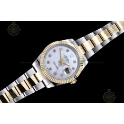 Datejust 41mm 904L YG/SS/Flt/Oys White MOP/Dia GMF V2 VR3235