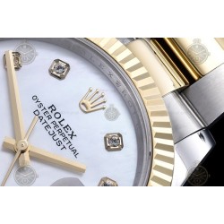 Datejust 41mm 904L YG/SS/Flt/Oys White MOP/Dia GMF V2 VR3235