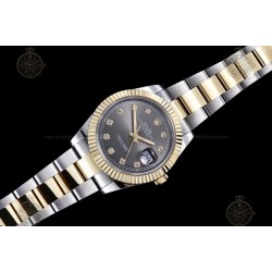 Datejust 41mm 904L YG/SS/Flt/Oys Grey/Dia GMF V2 VR3235