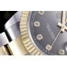 Datejust 41mm 904L YG/SS/Flt/Oys Grey/Dia GMF V2 VR3235