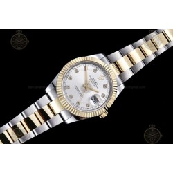 Datejust 41mm 904L YG/SS/Flt/Oys Silver/Dia GMF V2 VR3235