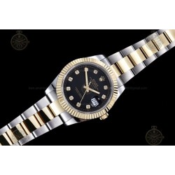 Datejust 41mm 904L YG/SS/Flt/Oys Black/Dia GMF V2 VR3235