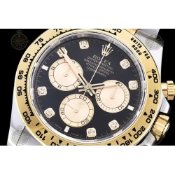 Daytona 126503 YG/SS Black/Gold/Dia EWE A4131