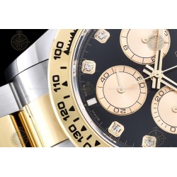 Daytona 126503 YG/SS Black/Gold/Dia EWE A4131