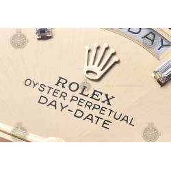 Day-Date 40mm 904L YG/Flt/Pres Gold/B.Dia GMF A2836