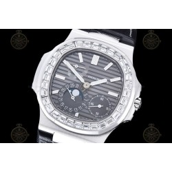 Nautilus Moon Phase 5722 SS/LE/Dia Grey/Stick PPF A240