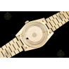 Day-Date 40mm 904L YG/Flt/Pres White MOP/B.Dia GMF A2836