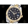 Datejust 41mm 126333 904L YG/SS/Fly/Jub Black/Dia EWE A3235