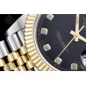 Datejust 41mm 126333 904L YG/SS/Fly/Jub Black/Dia EWE A3235