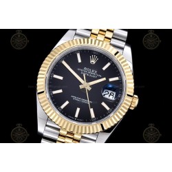 Datejust 41mm 126333 904L YG/SS/Fly/Jub Black/Stk EWE A3235