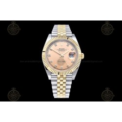 Datejust 41mm 126333 904L YG/SS/Fly/Jub Gold/Dia EWE A3235