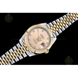 Datejust 41mm 126333 904L YG/SS/Fly/Jub Gold/Dia EWE A3235