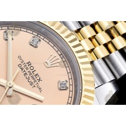 Datejust 41mm 126333 904L YG/SS/Fly/Jub Gold/Dia EWE A3235