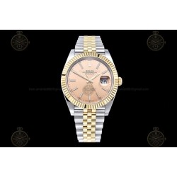 Datejust 41mm 126333 904L YG/SS/Fly/Jub Gold/Stk EWE A3235