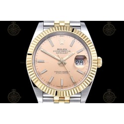 Datejust 41mm 126333 904L YG/SS/Fly/Jub Gold/Stk EWE A3235