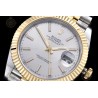 Datejust 41mm 126333 904L YG/SS/Fly/Jub Silver/Stk EWE A3235