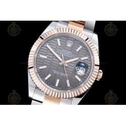 Datejust 41mm 126331 904L RG-SS/Flt/Oys HCGrey/Stk EWE A3235