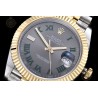 Datejust 41mm 126333 904L YG/SS/Fly/Jub Slate Grey/Rmn EWE A3235