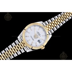 Datejust 41mm 126333 904L YG/SS/Fly/Jub White/Stk EWE A3235