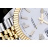 Datejust 41mm 126333 904L YG/SS/Fly/Jub White/Stk EWE A3235