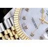 Datejust 41mm 126333 904L YG/SS/Fly/Jub White MOP/Dia EWE A3235