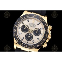 Daytona 126518LN 904L YG/Cer/RU Gold/Black/Stk VSF DD4130