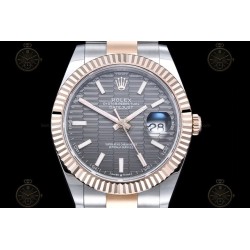 Datejust 41mm 126331 904L RG-SS/Flt/Oys HCGrey/Stk EWE A3235