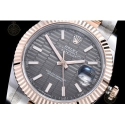 Datejust 41mm 126331 904L RG-SS/Flt/Oys HCGrey/Stk EWE A3235