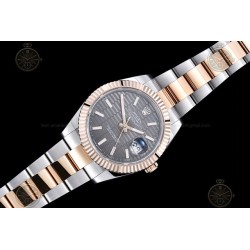 Datejust 41mm 126331 904L RG-SS/Flt/Oys HCGrey/Stk EWE A3235