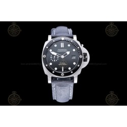 PAM01288 Submersible QuarantaQuattro 44mm SS/Cer/NY Anthracite/Dot TTF A7750