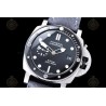 PAM01288 Submersible QuarantaQuattro 44mm SS/Cer/NY Anthracite/Dot TTF A7750