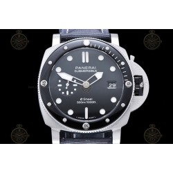 PAM01288 Submersible QuarantaQuattro 44mm SS/Cer/NY Anthracite/Dot TTF A7750