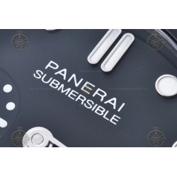 PAM01288 Submersible QuarantaQuattro 44mm SS/Cer/NY Anthracite/Dot TTF A7750